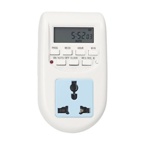 LCD Display Digital Electrical Timer Switch Socket Plug-in