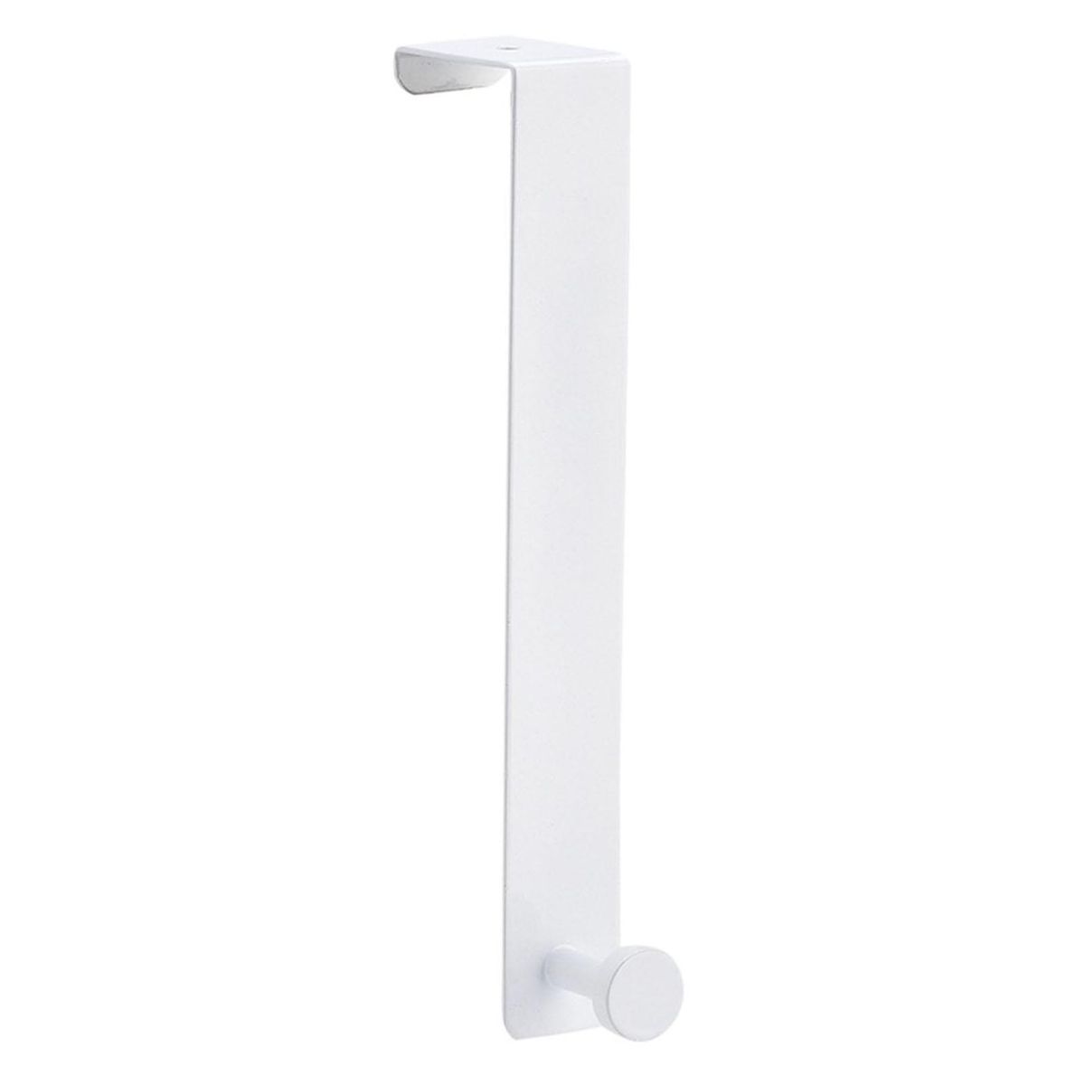 Towel Hook Doormate Versatile Over-the-door Organizer for Clothes Hats White