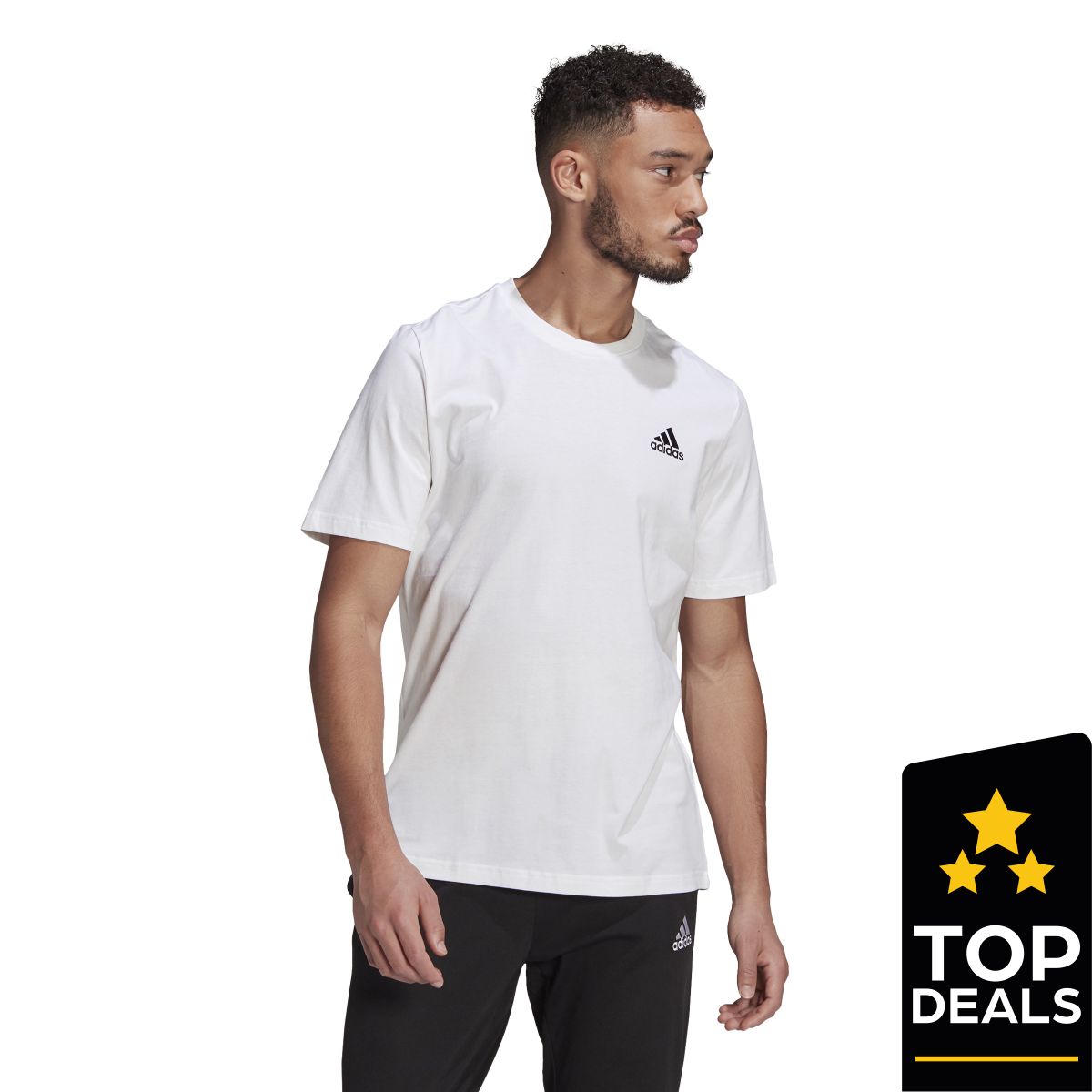 Essentials Embroidered Small Logo T-Shirt Men