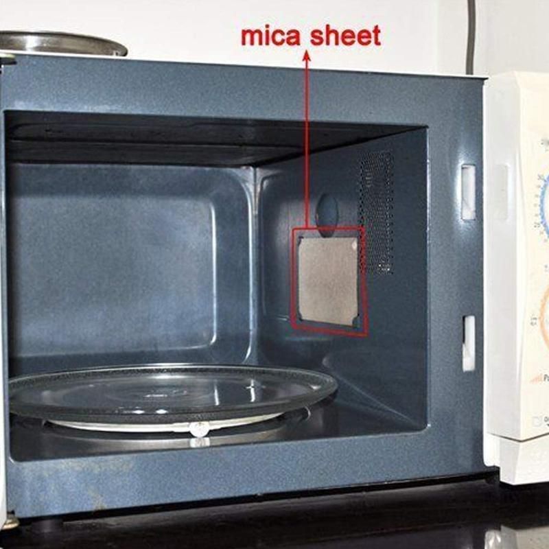 50Pcs Waveguide Cover Mica Plates Sheets Microwave Oven