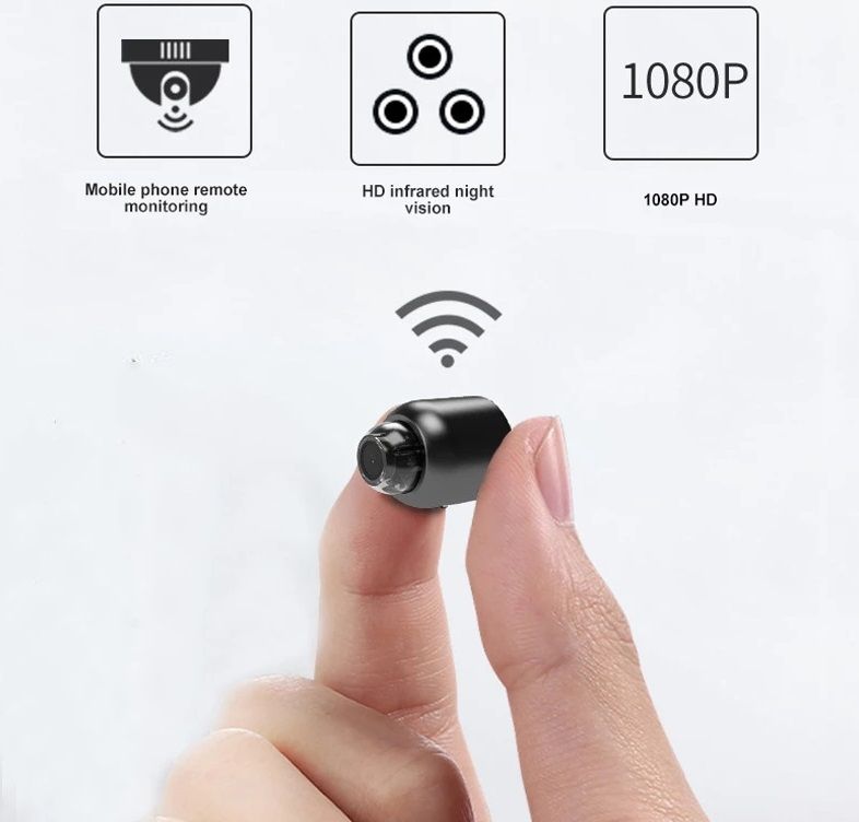 Mini Camera Wireless Wifi 1080P Surveillance Security Night Vision Motion Detect Camcorder Baby Monitor IP Camera With 32GB Memory Card