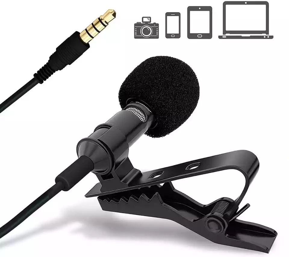 Professional Condenser Recording Microphone With Noise Cancellation For Mobile Phone And Computer
