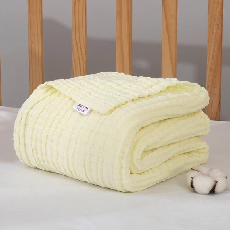 6 Layer Baby Bedding Blanket - Swaddling Blankets Cotton Warm Student Office Winter Cover Leg Nap Blanket xcm