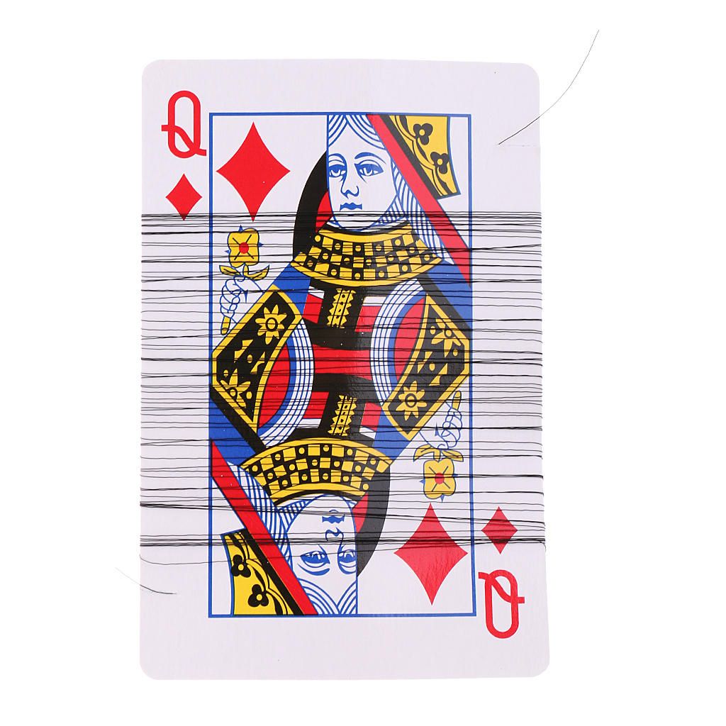 Super Flying Silk Power Reel Poker  Magic Trick Accessories Stage Prop