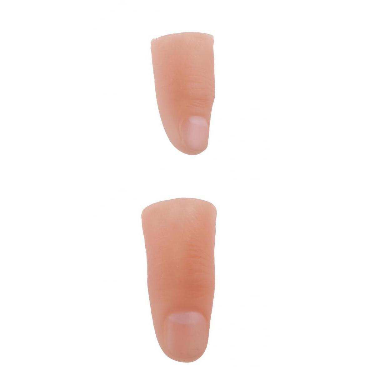 2xSoft Thumb Tip Finger  Magic Tricks Close Up Finger Props