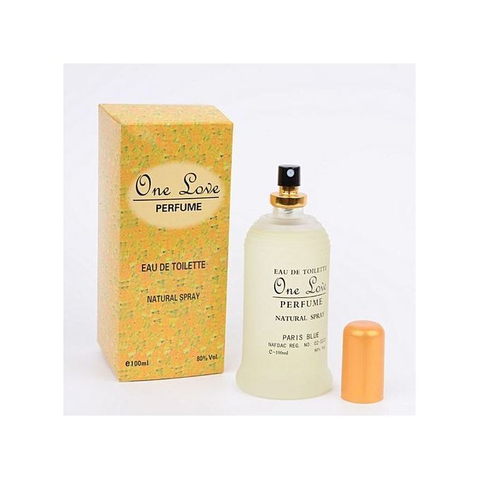ONE LOVE Yellow Perfume 100ML EDT For Unisex..