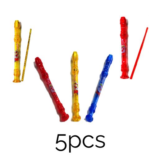 8 Holes Recorder Flute Baroque Musical Instrument (5pcs)