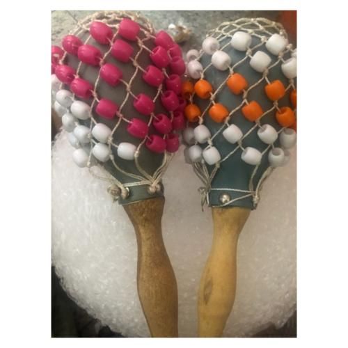 Shekere Musical Instrument Beaded-1pair