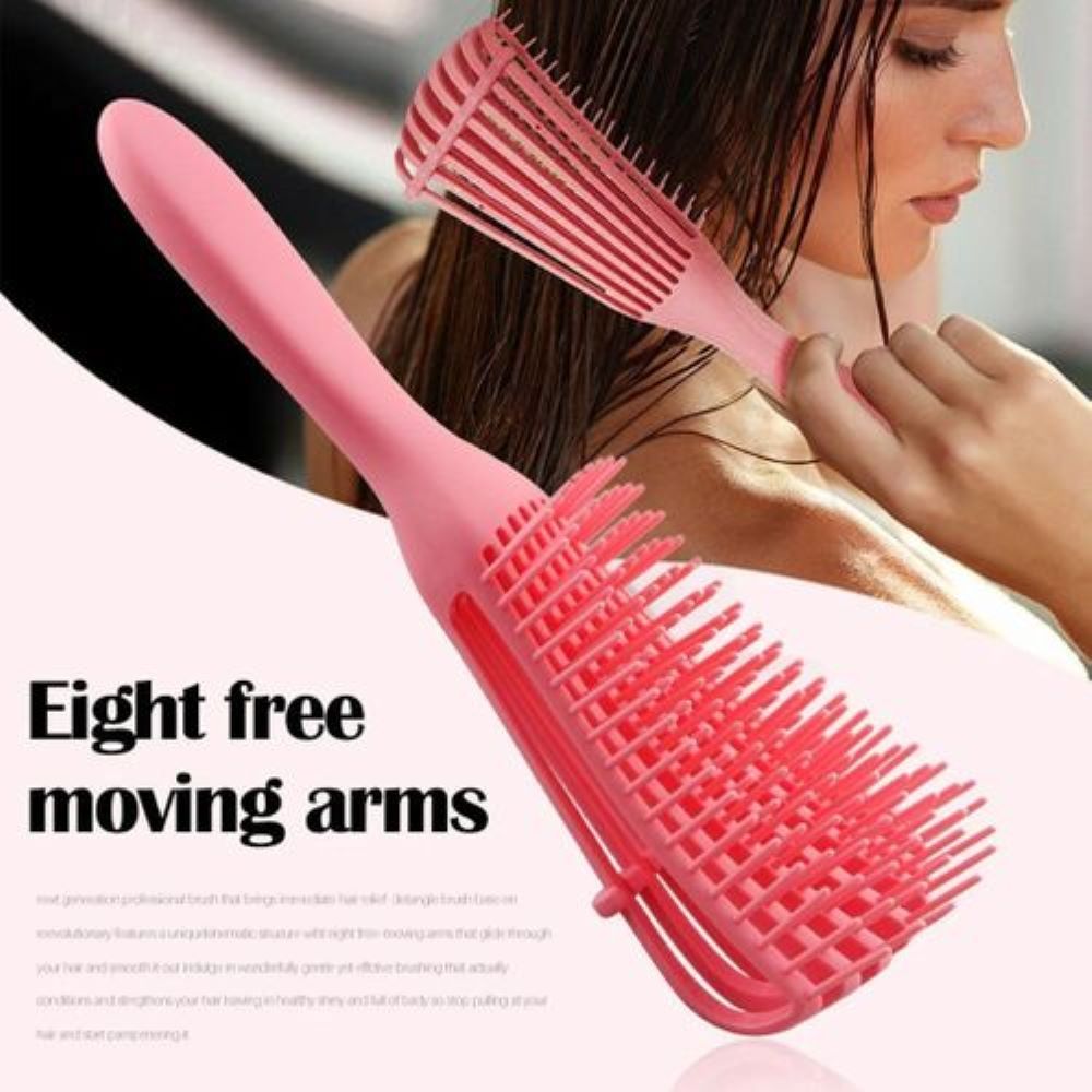 Detangling Hair Brush Wigs Straight Curly Natural Hair