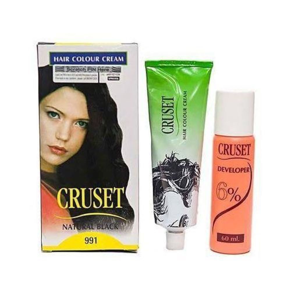 Natural Black Hair Color Dye Solution