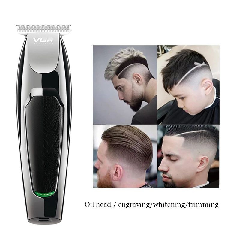 Electric Hair Clipper USB Rechargeable Cordless Trimmer