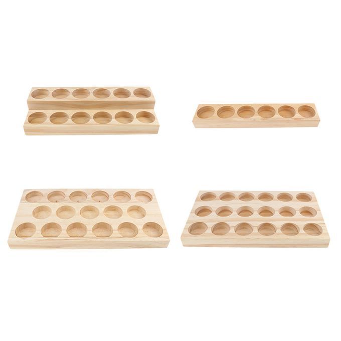 Wooden Essential Oils   Display Storage Rack Stand Holder