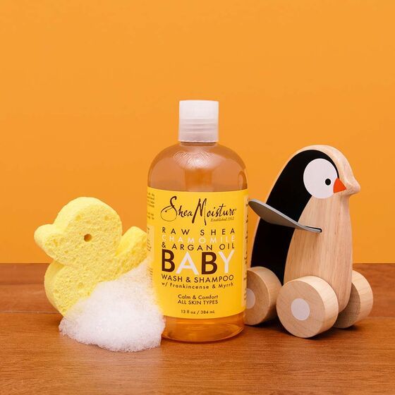Raw Shea Chamomile & Argan Oil Baby Wash &Shampoo