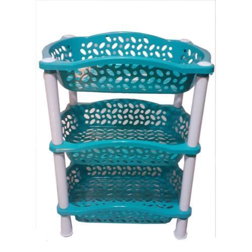 Multipurpose Plastic Trolley - 3 Tier