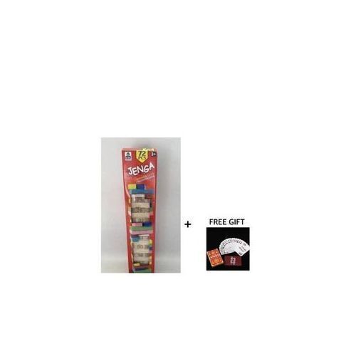 JENGA WOODEN GAME- 72 PCS (BIG SIZE)
