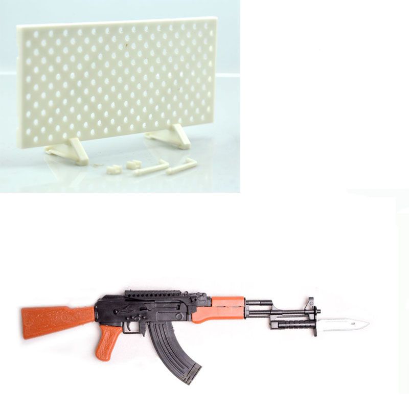 1:6 AK-47 Assault Rifles 16 Assemble Gun Model Assembly
