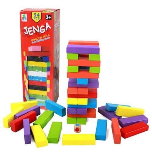 Tower Tumble: Jenga Building Blocks Set