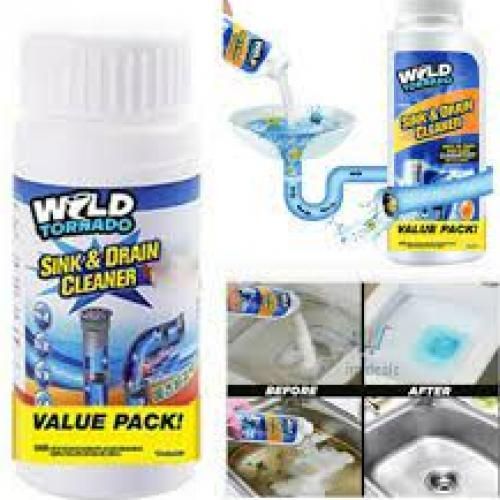 2pcs Magic Foaming Sink And Drain Cleaner