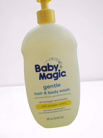 Hair & Body Wash-Soft Powder Scent ,30 Oz