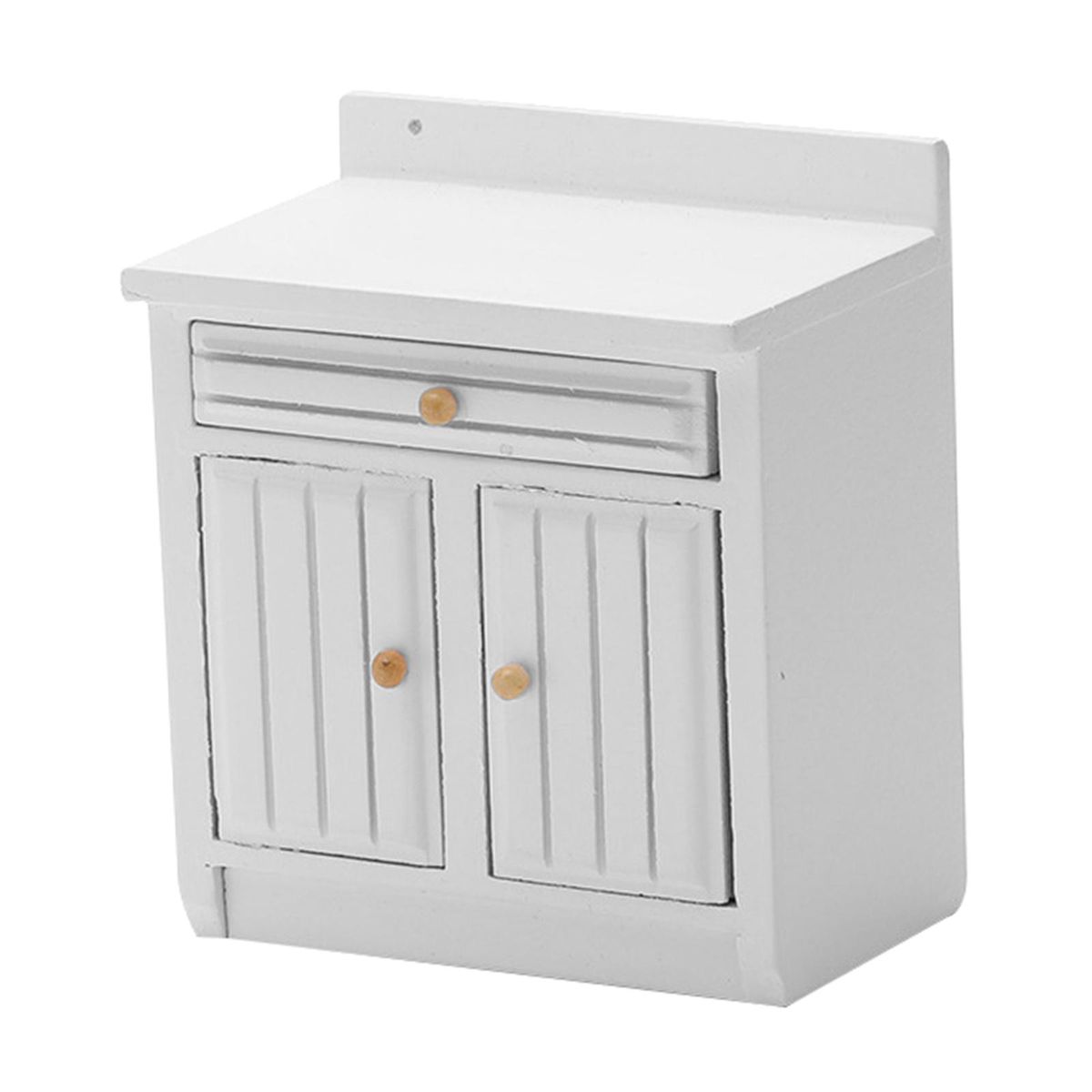 Complete Kitchen Cabinet Cupboard Dolls House Miniature 1.12 Scale