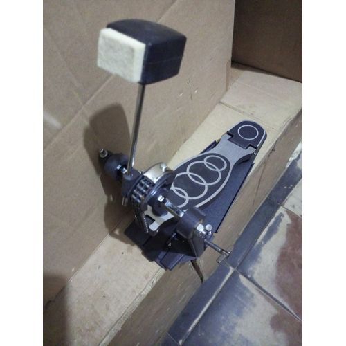Drum Pedal With Drum Wool Beater Aluminium Alloy Singles