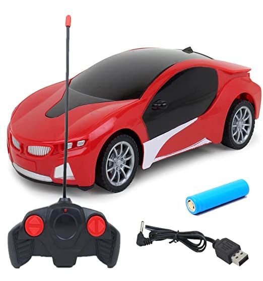 Rechargeable Remote Control Famous Car - Red
