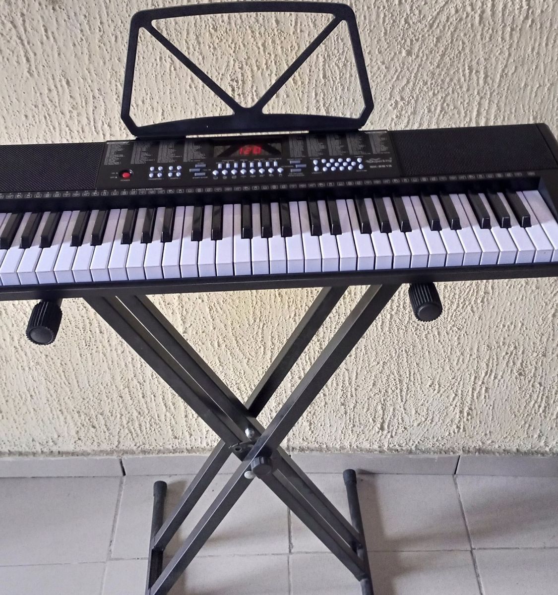 Portable Electronic Keyboard Piano With  Stand