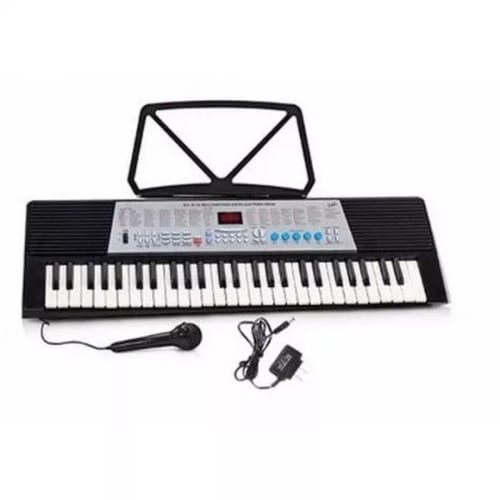Learners Keyboard  With Adaptor & Microphone - 54 Keys