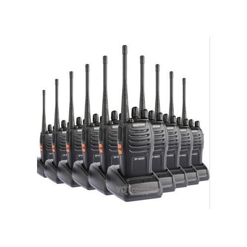 SECURITY Baofeng Walkie Talkie 888s Two Way Radio -10 Pieces