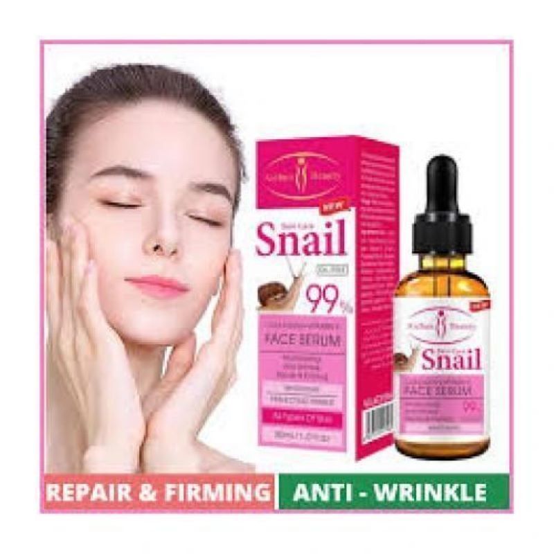 Skincare Snail Collagen + Vitamin E Face Serum For All Face
