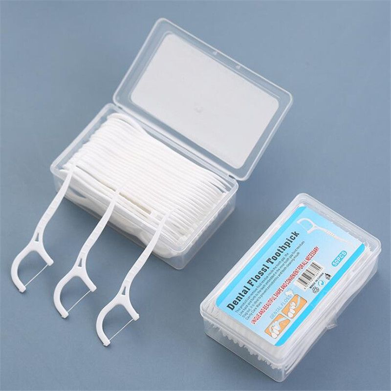 Dental Floss Picks Toothpicks Teeth Stick Tooth Cleaning