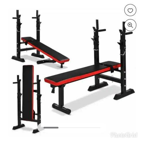 Pure Leather Foldable / Adjustable Weight Bench