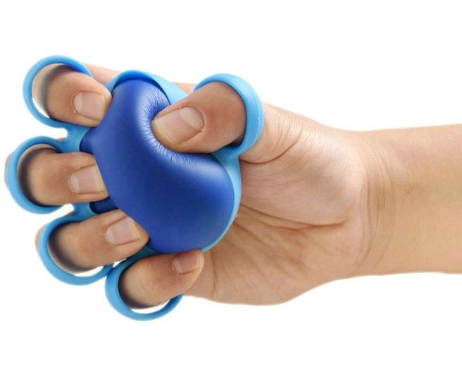 Hand Grip Strengthener Hand Exerciser Ball For Physical Therapy Wrist Finger Exerciser Resistance