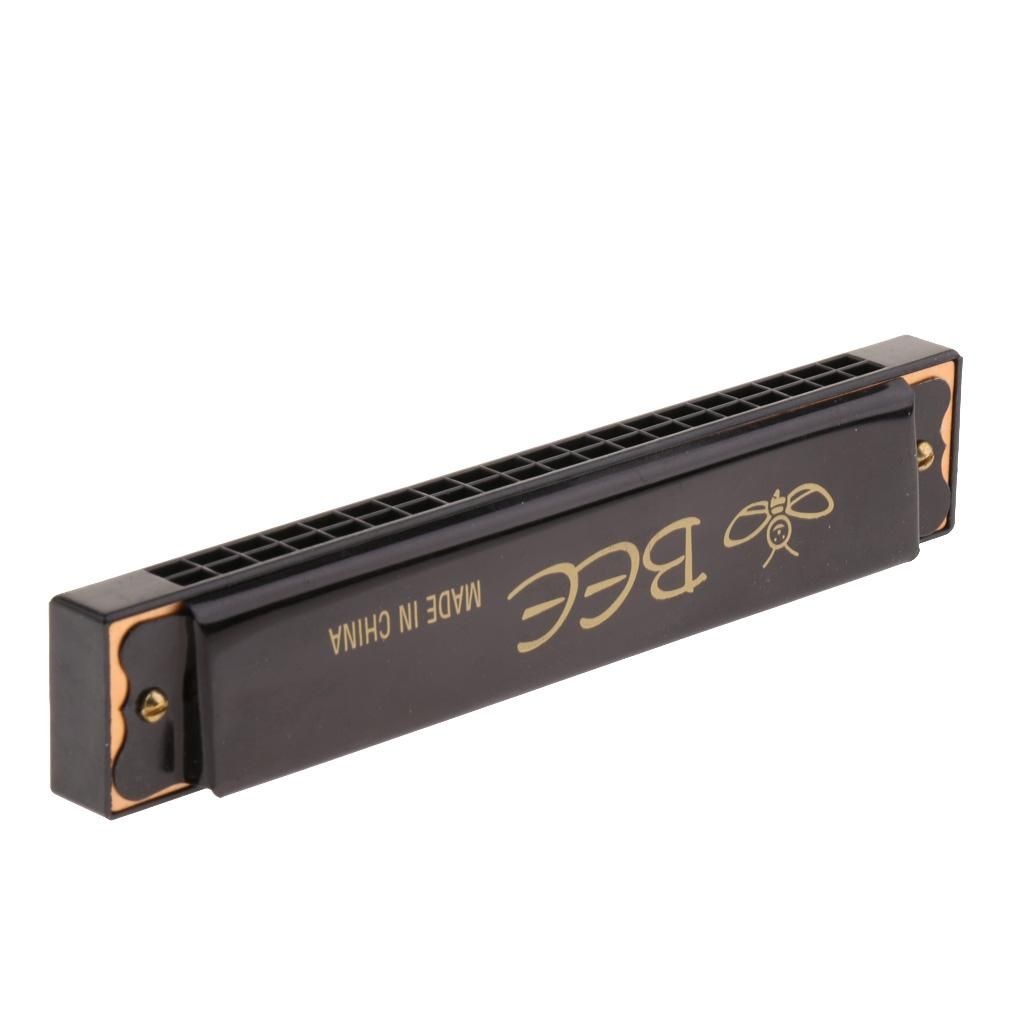 20  Key Harmonica Harmonica Musical Instrument Gift Black