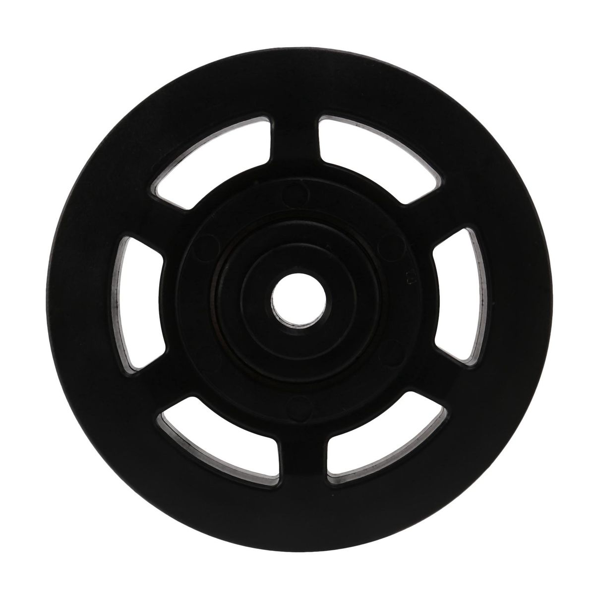 95mm Black Pulley Wheel Cable Gym Equipment Part Wearproof