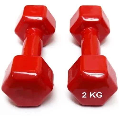 1 Pair Of Dumb Bells-2kg Each Muiltcolor
