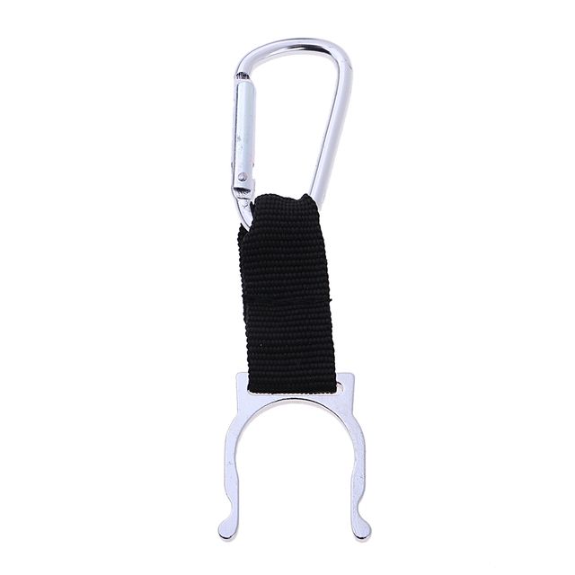 Water Bottle Carabiner D Ring Cup Flask Hook Holder With