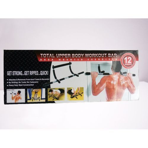 Door Gym Chin Up Iron Fitness Total Upper Body Workout