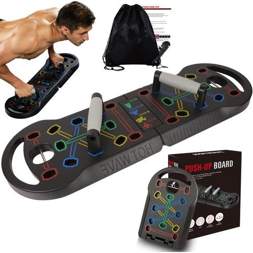 Upgraded Push Up Board, Portable Foldable 20 In 1 Bar