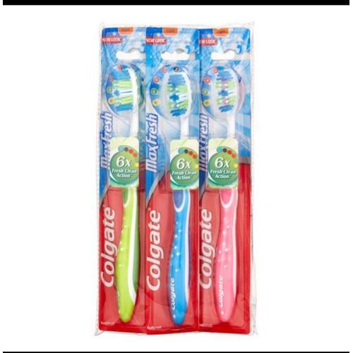Max Fresh Medium Toothbrush X3