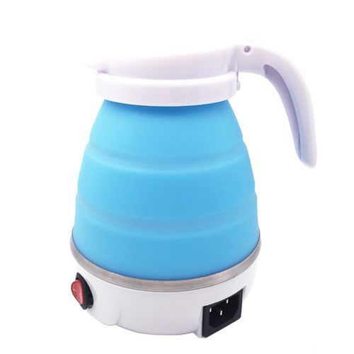 Foldable/collapsible Electric Kettle-blue