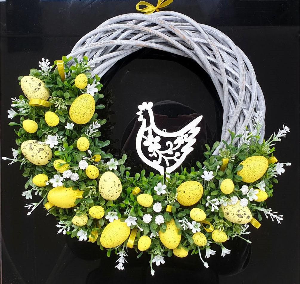 2022 cross-border new Easter bunny garland home decoration props Easter gifts Easter ornaments rooster listing