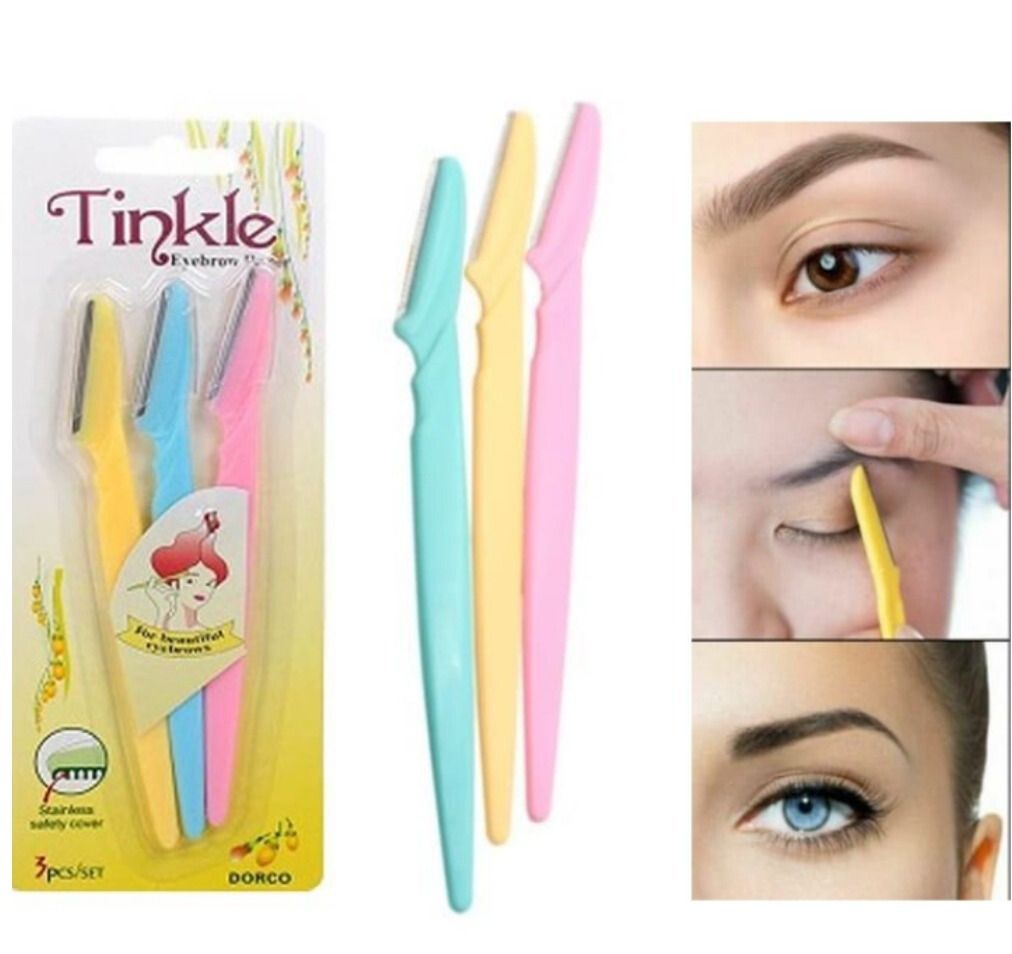 Tinkle Eyebrow Razor 3 Pcs Set