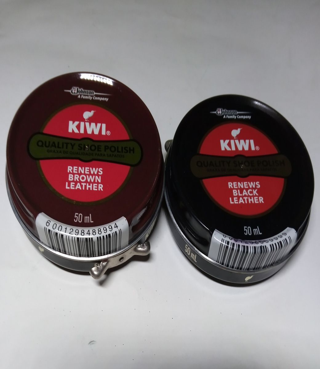 50ml Black &50ml Brown Leather Shoe Polish+1Free Clean Towel