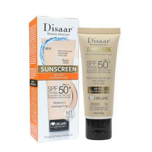 SPF 50 Natural Sun Protection Tinted Foundation Cream