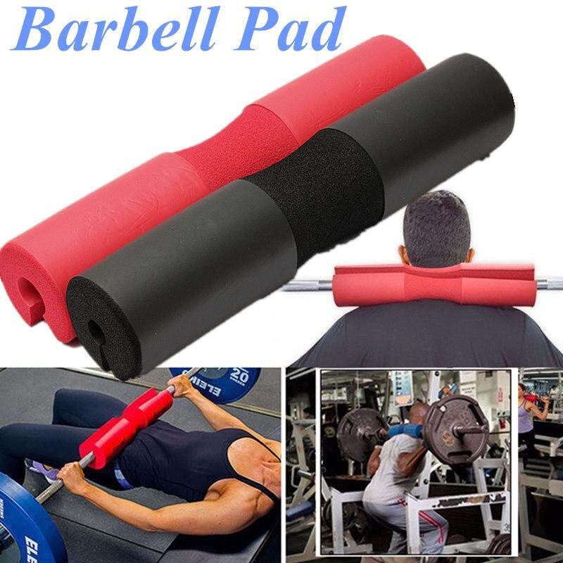 2PCS Foam Padded Barbell Bar Pad Cover For Squat Weight Lifting Shoulder Back