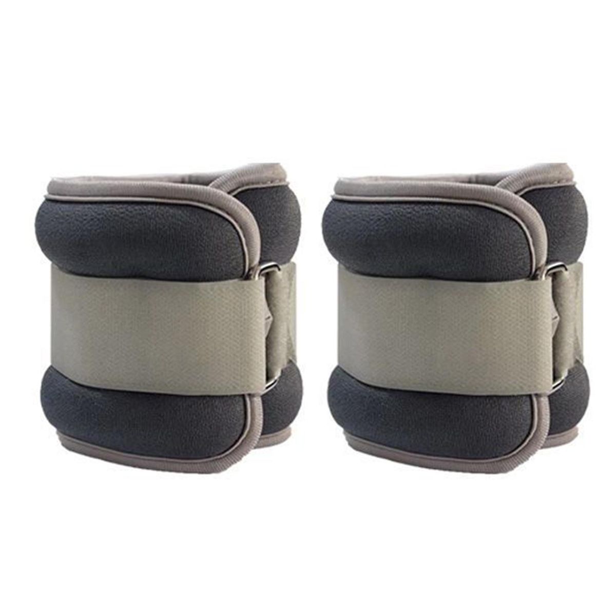 Wrist Ankle Cuff Set Power-up Workout with Dual-use for Running Dark Gray