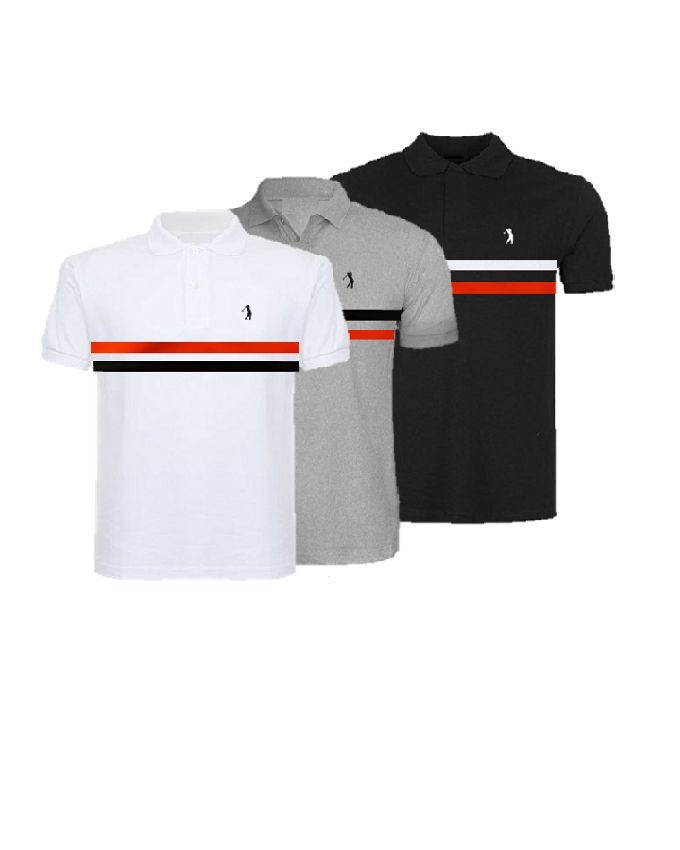 Men's Quality Golf Polo T-Shirt With Unique Design