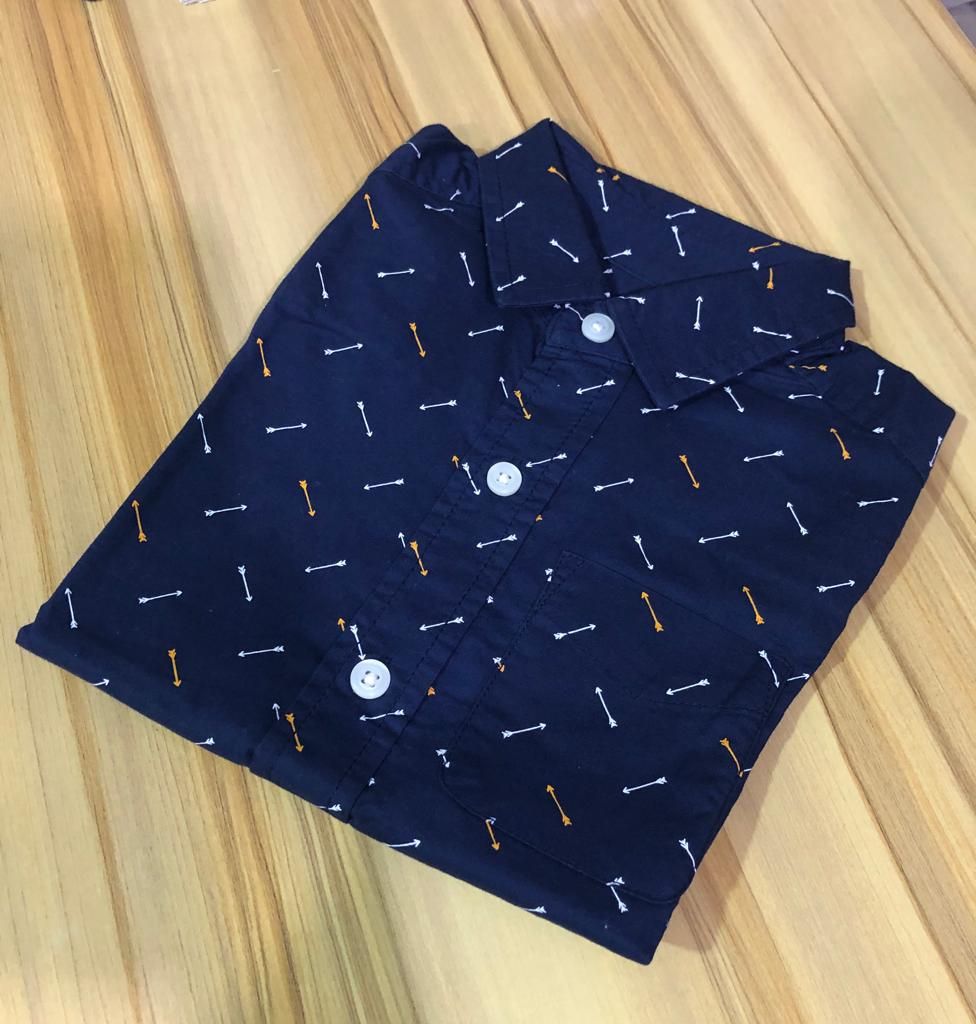 Kids  Botton Down Shirt For A Boy -