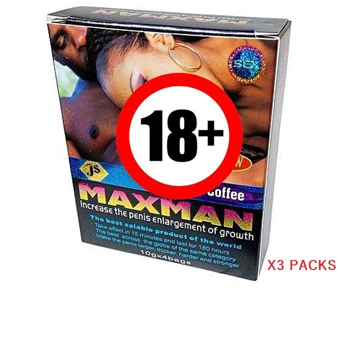 Sexual Stamina Booster And Delay Coffee For Men - 3 Packs